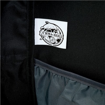 Рюкзак молодёжный Calligrata "Чёрный со звездой", 42 х 28 х 16 см, 18 л, эргономичная спинка