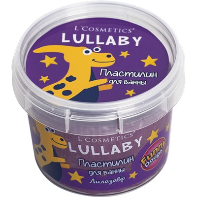 Детский пластилин для ванны LULLABY "Лилазавр" от производителя! Бесплатная доставка от 3000 руб