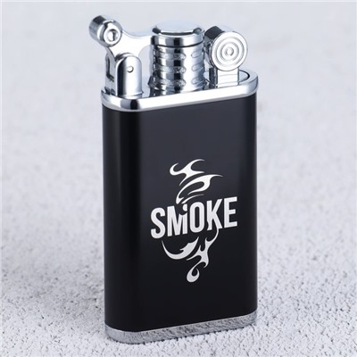 Зажигалка газовая «Smoke», 3,5 х 7 см.