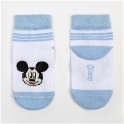 Носки "Mickey Mouse", Микки Маус, белый, 8-10 см