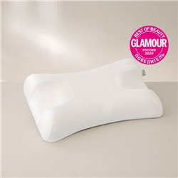 Анатомическая подушка Beauty Sleep Omnia в комплекте с одной молочной наволочкой из тенсела арт. 2012