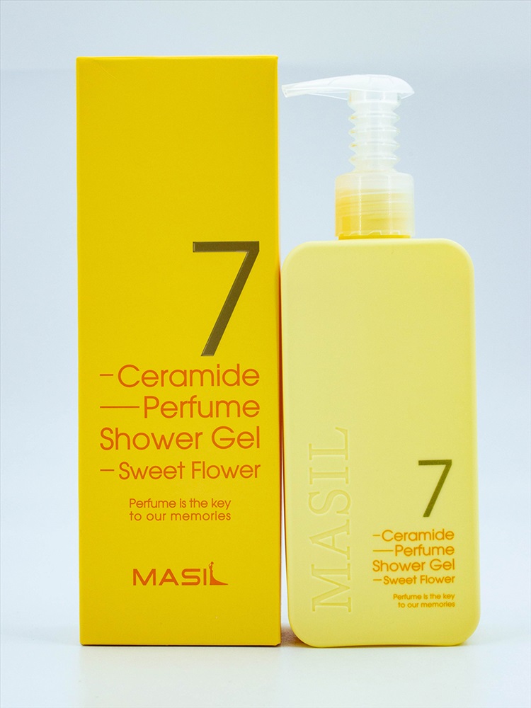 Masil 7 Ceramide Perfume Shower Gel Sweet Flower. Гель для душа masil 7 Ceramide Perfume Shower Gel (Sweet Love). Духи 300 мл. Masil. Парфюмированный гель для душа в саше.