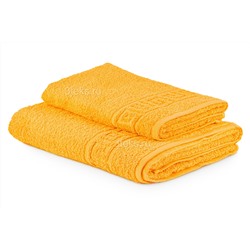 Полотенце махровое гладкокрашеное (Желтый)