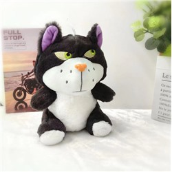 Мягкая игрушка "Suspicious cat", black, 24 см