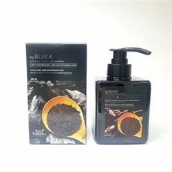 ECO BRANCH Шампунь для волос ЭКСТРАКТ ЧЕРНОГО РИСА И УГЛЯ Black Rice & Charcoal Shampoo, 400 мл