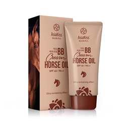 ASIAKISS BB-крем для лица тонирующий ЛОШАДИНЫЙ ЖИР Horse Oil BB Cream, 60 мл