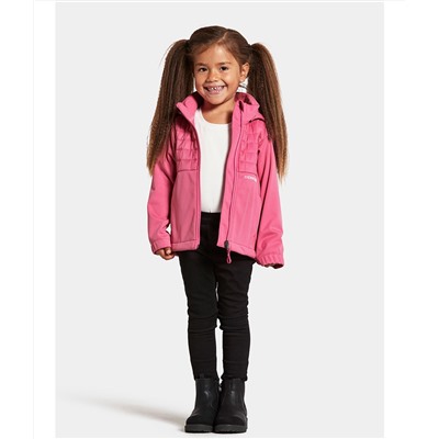 BRISKA Куртка детская 667 неоновый розовый