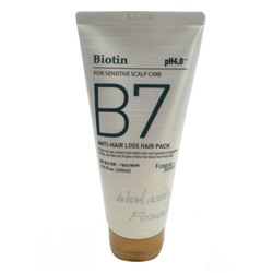 FOREST STORY Маска для волос против выпадения БИОТИН B7 Anti-Hair Loss Hair Pack, 200 мл