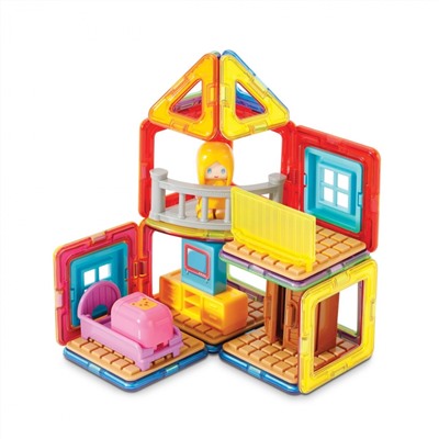 Магнитный конструктор MAGFORMERS 705009 Maggy's House Set