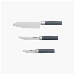 Набор из 3 кухонных ножей Haruto