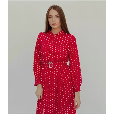 Платье #828, красный