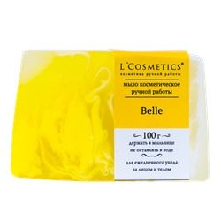 Мыло парфюмированное ручной работы Belle (по мотивам Lancome La vie Est Belle) 100 г