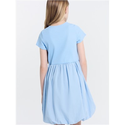 Платье для девочек в голубом цвете