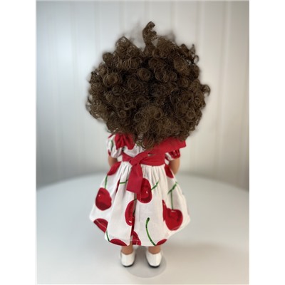 Кукла Селия, в платье "Спелая вишня", 34 см, арт. 22319K68