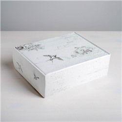 Складная коробка «Шебби», 27 × 21 × 9 см