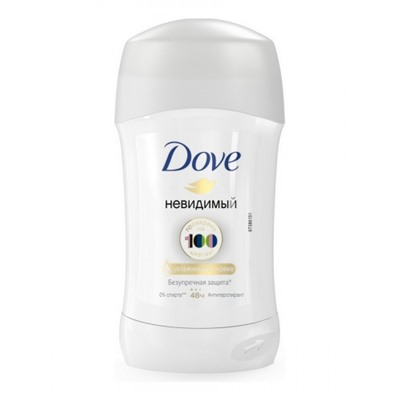 Dove deo stick 40 ml Невидимый