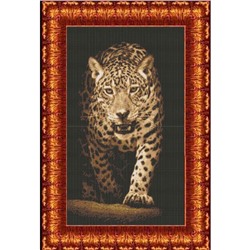 Набор счетным крестом «Хищники-леопард»