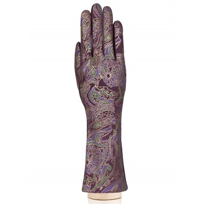 Перчатки женские ш/п IS00148 paisley d.violet