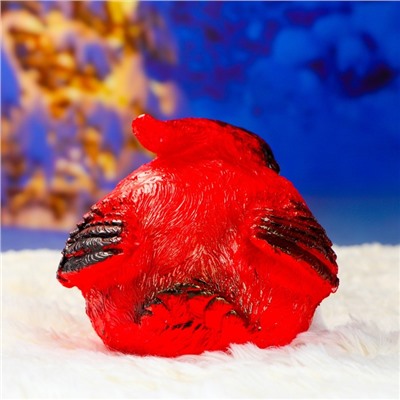 Садовая фигура "Красный кардинал" 14х14х17см