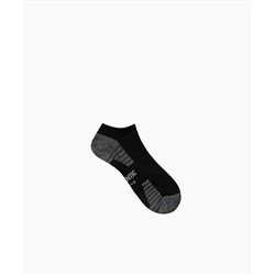 Мужские носки укороченные Atlantic, 1 пара в уп., хлопок, черные, MC-004