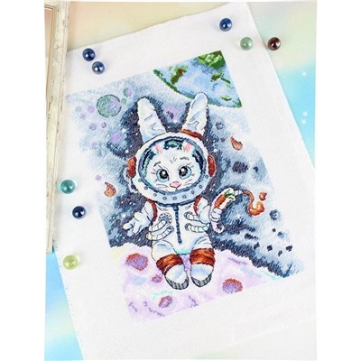 Набор для вышивания «Лунный заяц» 28 × 20 см