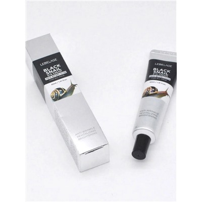 LEBELAGE - КРЕМ ДЛЯ КОЖИ ВОКРУГ ГЛАЗ С МУЦИНОМ ЧЕРНОЙ УЛИТКИ EYE CREAM BLACK SNAIL , 40 ML