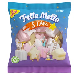 Жевательный зефир (Marshmallows) "FELLO MELLO" STARS, 85 гр