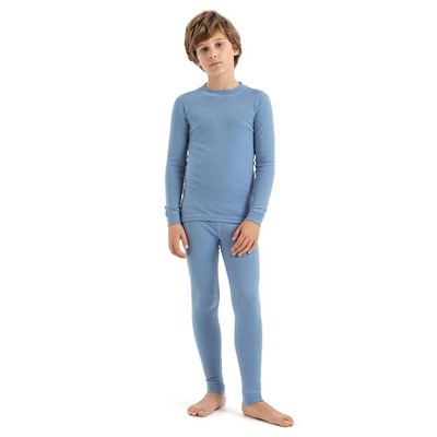 Термофутболка для мальчиков - подростков серии SOFT TEENS, цвет голубой пепельный