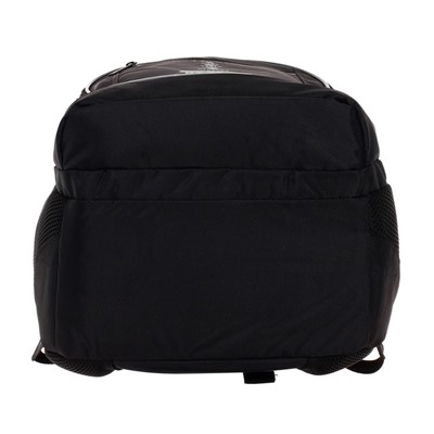 Рюкзак школьный Hatber Sreet "Космос", 42 х 30 х 20 см, эргономичная спинка, чёрный