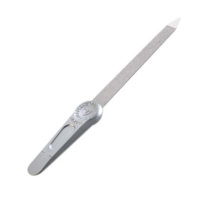 Пилка для ногтей металлическая Zinger zo-FB-40-5-SILVER