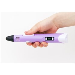 3D ручка Spider Pen PLUS с ЖК дисплеем,   фиолетовая