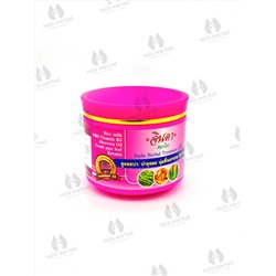 Маска для волос Jinda Herb укрепляющая против выпадения розовая, 400 мл