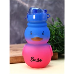 Бутылка «Cute duck», blue-pink (880 мл)
