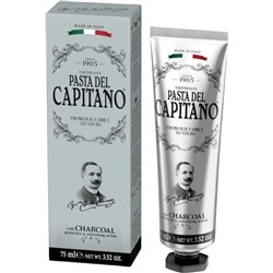 Pasta del Capitano Зубная паста 1905 Charcoal / 1905 С древесным углем 75 мл