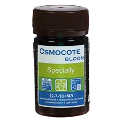 Комплексное минеральное удобрение "Osmocote Bloom", 2-3 месяца длительность действия, NPK 12-7-18+МЭ, 50 мл