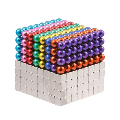 Forceberg Forceberg Cube 512шт, 5мм, 256 стальные кубки + 256 шарики 8 цветов