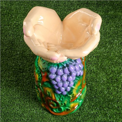 Садовая фигура-кашпо "Руки", керамика, 44 см
