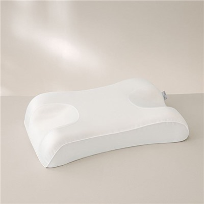 Анатомическая подушка Beauty Sleep Classiс с косметическим эффектом, в комплекте с одной молочной наволочкой из тенсела арт. 2001