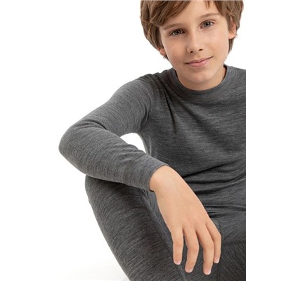 Термофутболка для мальчиков - подростков серии SOFT TEENS, цвет серый