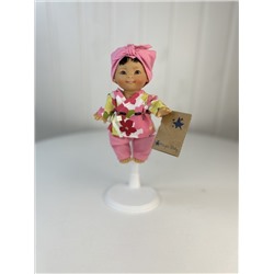 Кукла Джестито "Инфант", 18 см, в кимоно с розовыми штанишками, арт. 10000U- 3