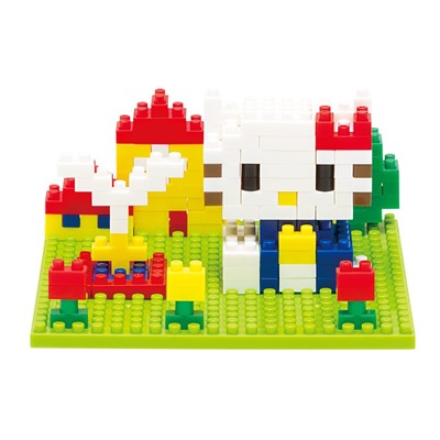 nanoblock Hello Kitty в парке