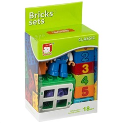 Констр. пласт. крупн. детали Bricks sets, BOX 10x13x5,5см, арт.C2314.