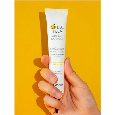 FARMSTAY - КРЕМ ДЛЯ ВЕК С ЭКСТРАКТОМ ЮДЗУ CITRUS YUJA VITALIZING EYE CREAM, 45 МЛ.