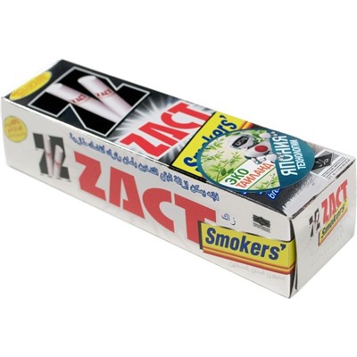 Зубная паста для курящих Zact, 100 г
