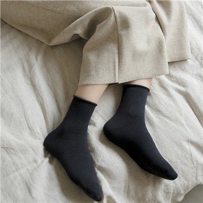 Классика | Однотонные носки (черный)