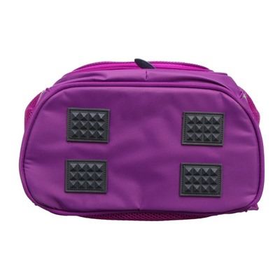 Ранец детский Сalligrata "Бабочки" + мешок для обуви, 36 х 26 х 16 см, фиолетовый