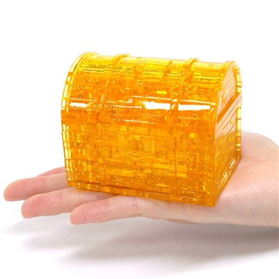 Yuxin 3D-Пазл "Сундук" Янтарный Crystal Puzzle