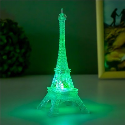 Ночник "Эйфелева башня" LED RGB 3хLR1130 7х7х18 см