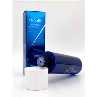 MCNALLY - ТОНЕР С АЗУЛЕНОМ И ЭКСТРАКТОМ ЦЕНТЕЛЛЫ DERMATOLOGY AZULENE 7+ CICA TONER, 200 МЛ