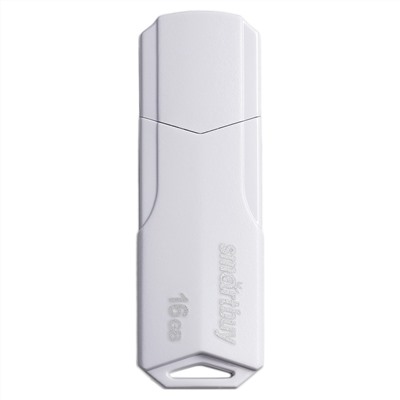 Память Smart Buy "Clue"  16GB, USB 2.0 Flash Drive, белый